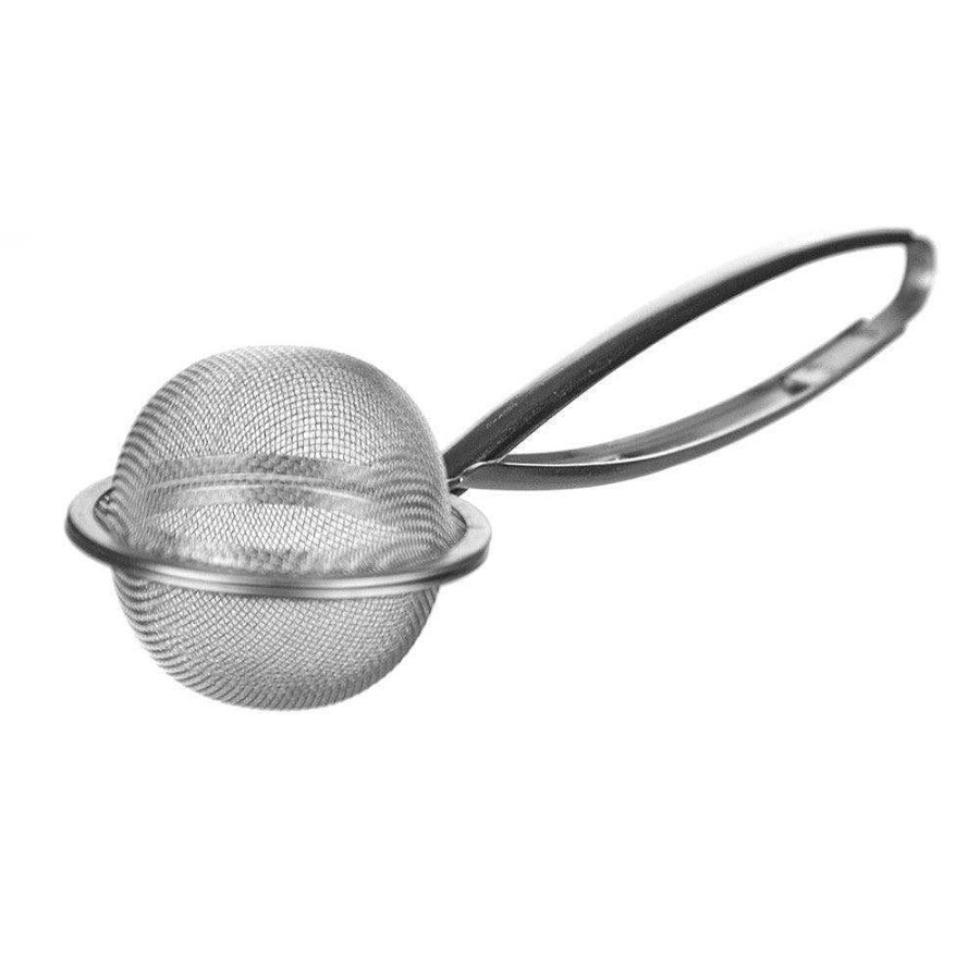 Wheel and Barrow Stainless Steel Tea Blall Infuser With Spring Handle | Accessories