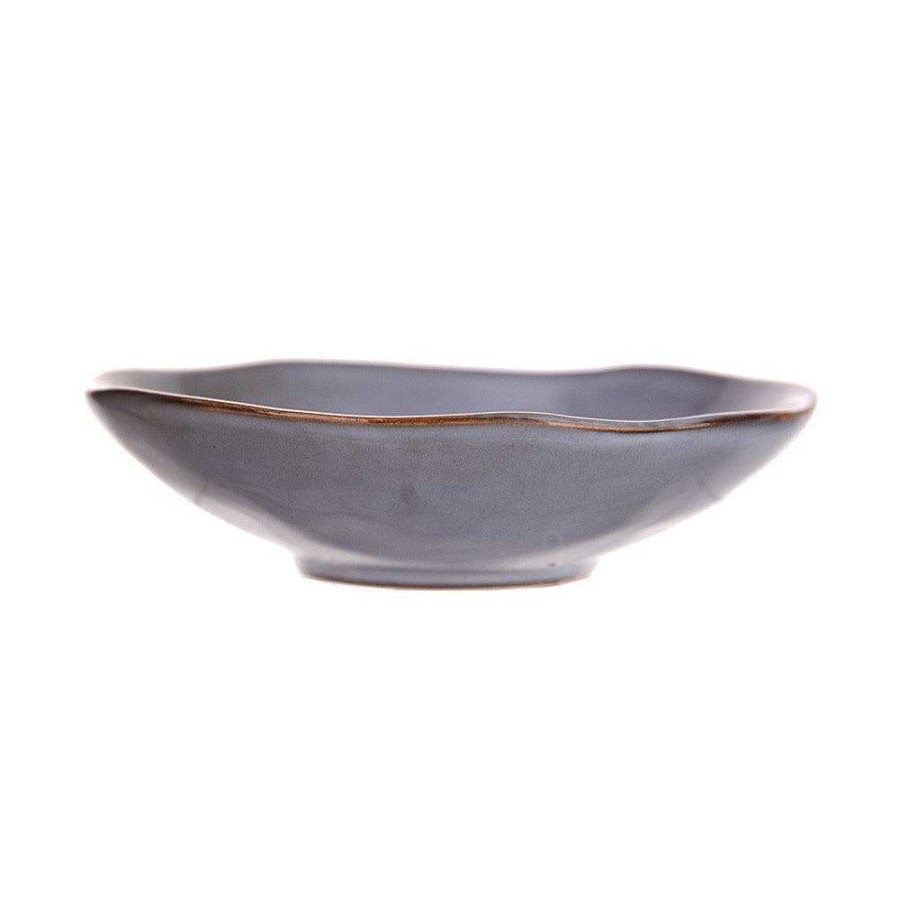 Wheel and Barrow Stoneware Condiment Bowl Light Blue 11Cm | Condiment & Dip Bowls