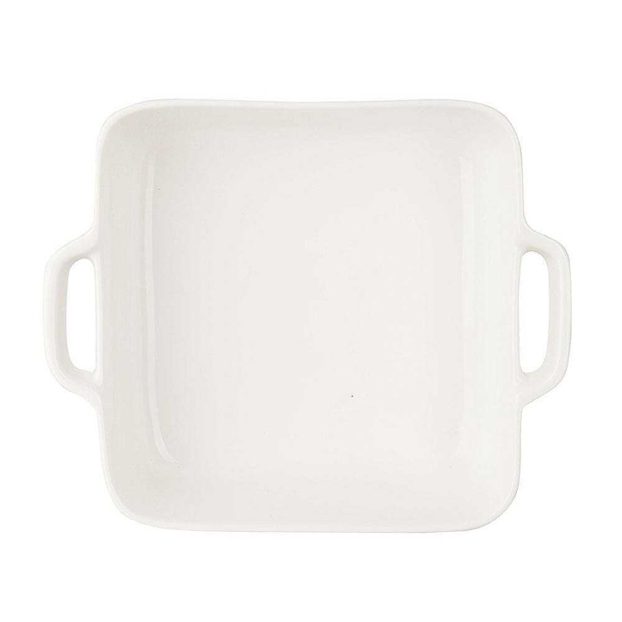 Wheel and Barrow Porcelain Baking Dish Square 25Cm | Baking Dishes