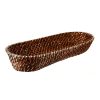 Wheel and Barrow Rattan Long Bread Basket Large 44X17X7Cm | Home Storage