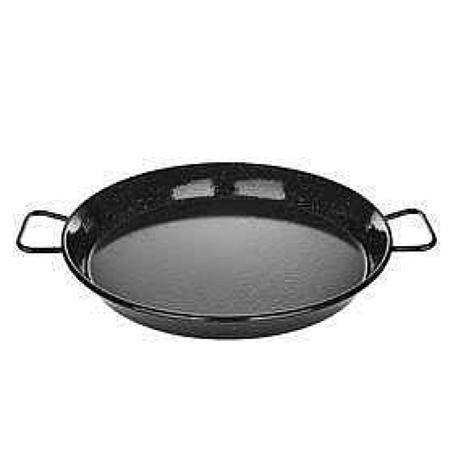 Wheel and Barrow Enamel Paella Pan 36Cm | Featured