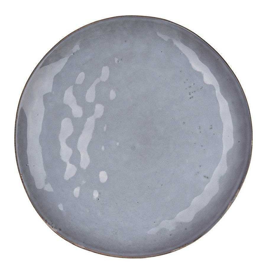 Wheel and Barrow Stoneware Dinner Plate Light Blue 29Cm | Stoneware Light Blue