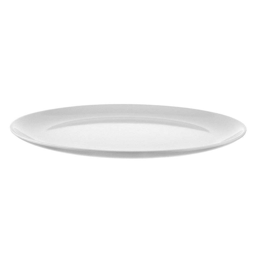 Wheel and Barrow Melamine Cake Plate 40Cm White | Melamine