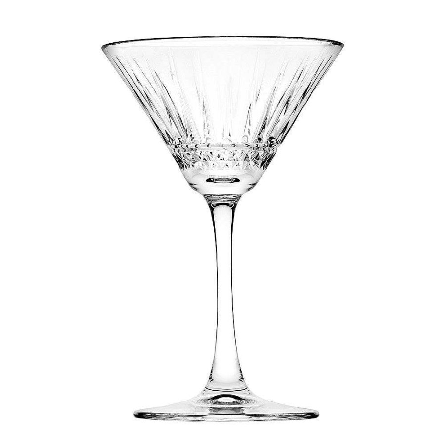 Wheel and Barrow Martini Glass Elysia 220Ml | Noir Collection