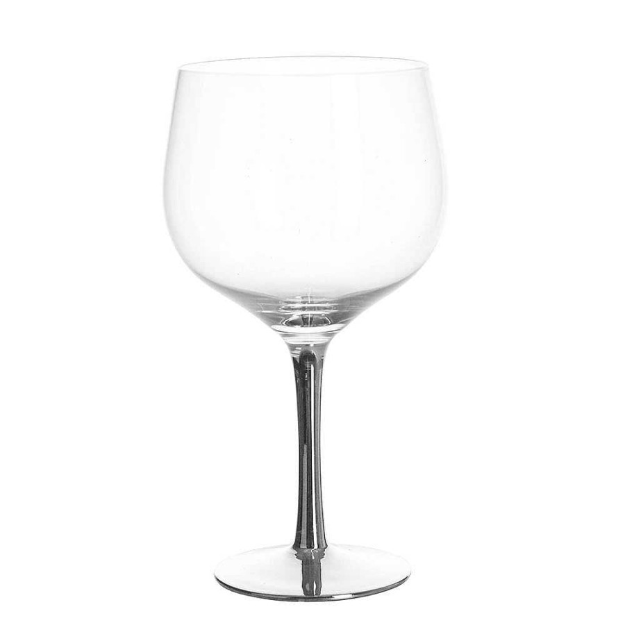 Wheel and Barrow Gin Glass Silver Stem 580Ml | Cocktail