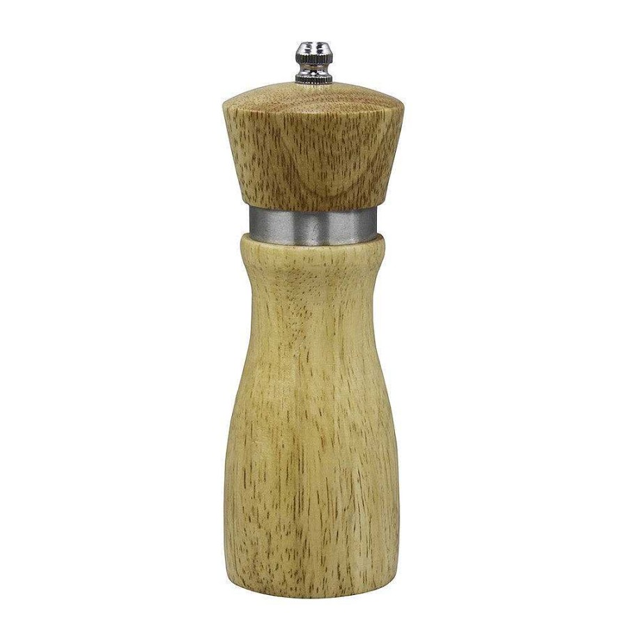 Wheel and Barrow Salt & Pepper Mill 15.5Cm Birch Wood | Condiments