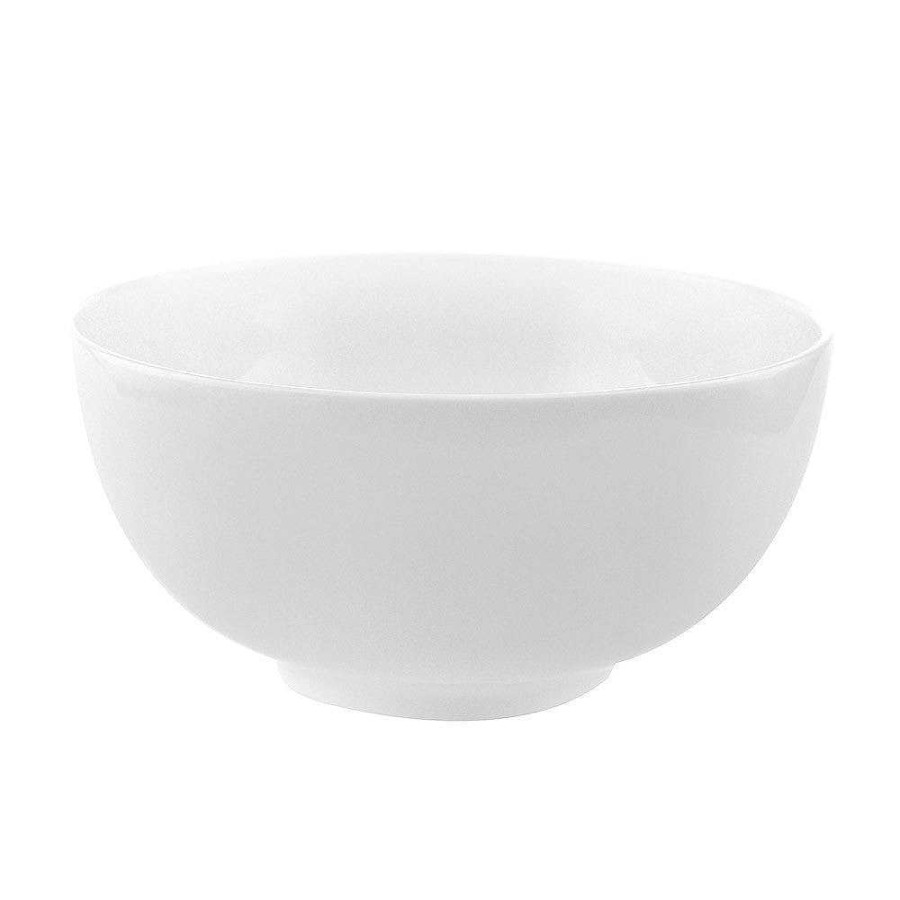 Wheel and Barrow Bone China Noodle Bowl 15Cm White | Bone China Coupe