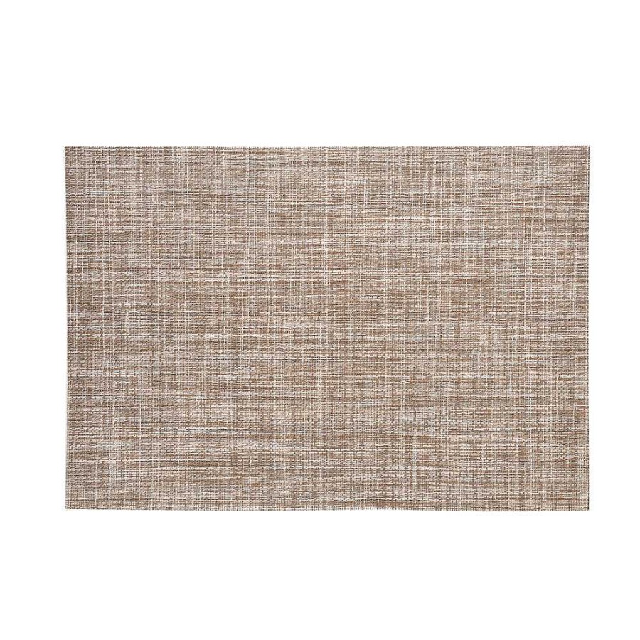 Wheel and Barrow Pvc Placemat Rectangle Natural Brown Mottled 33X48Cm | Placemats