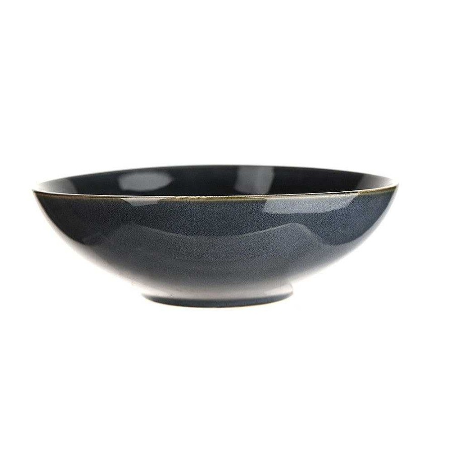 Wheel and Barrow Stoneware Bowl Mediterranean Blue 20Cm | Bowls