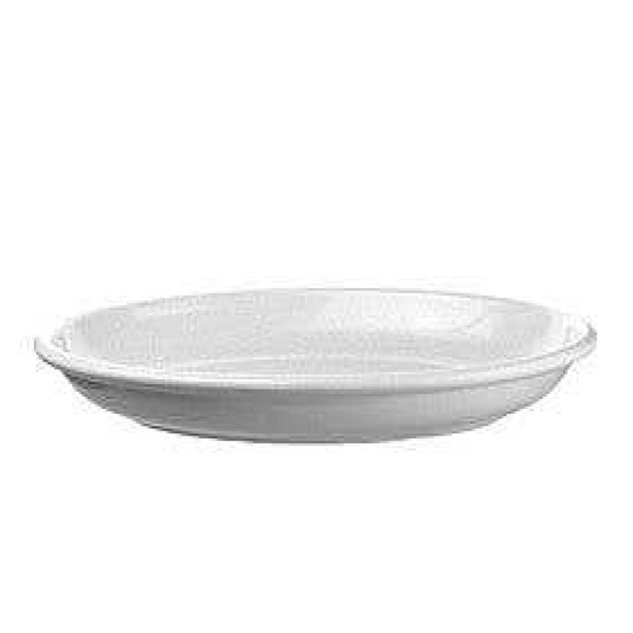 Wheel and Barrow Platter Oval Melamine Ivory 50X36Cm | Melamine