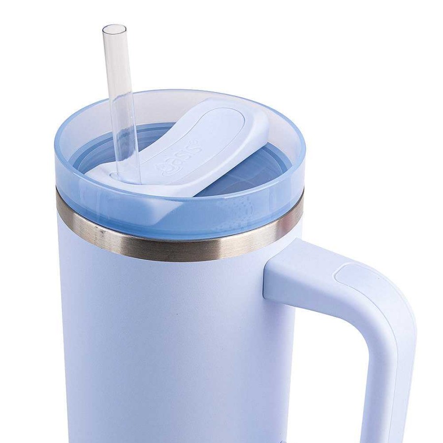 Wheel and Barrow Oasis Commuter Tumbler Periwinkle 1.2L | Flasks & Travel