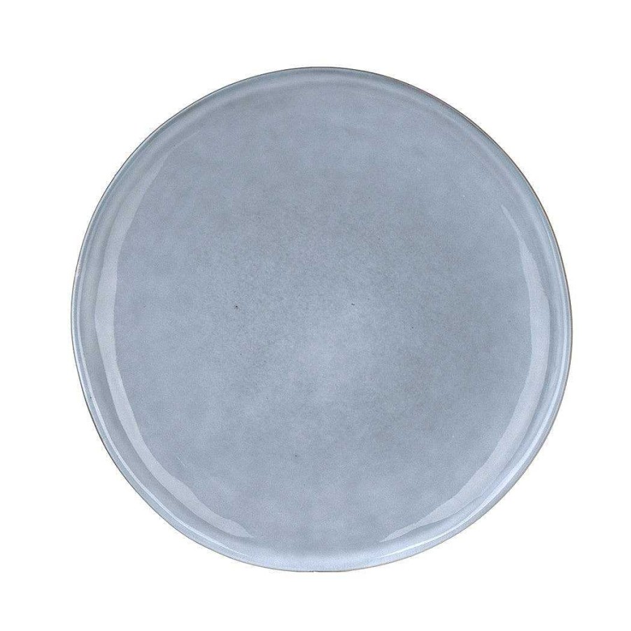 Wheel and Barrow Stoneware Side Plate Light Blue 20Cm | Stoneware