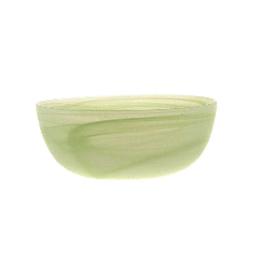 Wheel and Barrow Bowl Mint Green Alabaster 14Cm | Condiment & Dip Bowls