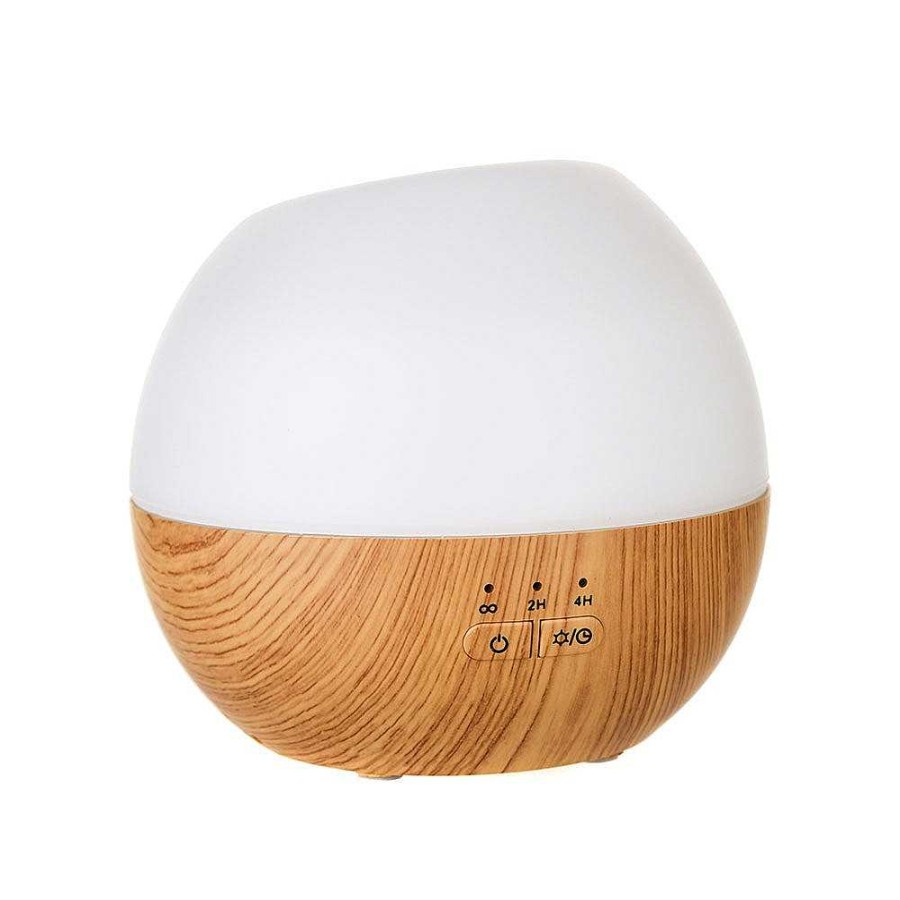 Wheel and Barrow Rechargeable Ultrasonic Diffuser White & Wood Grain | Ultrasonic Diffusers & Essential Oils