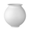 Wheel and Barrow Classic Vase Small Matt White 25X25X25Cm | Vases & Planters