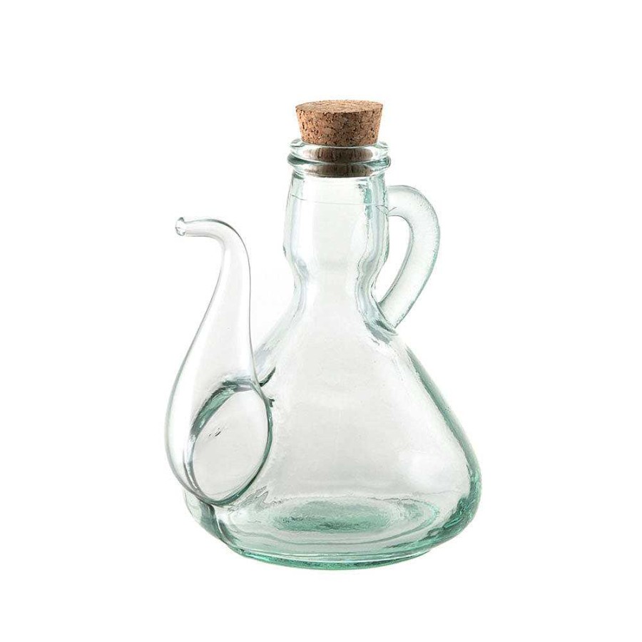 Wheel and Barrow Recycled Glass Oil Bottle Alcuza 500Ml | Oil & Vinegar