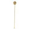 Wheel and Barrow Shell Stirrer Gold | Gold Barware