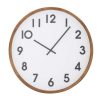 Wheel and Barrow Wall Clock Leonard Brown White & Black 41.5X41.5X5.5Cm | Wall Clocks