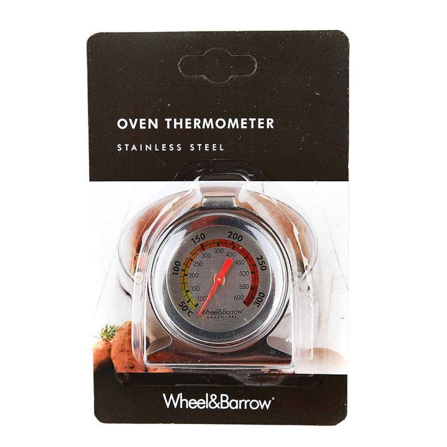 Wheel and Barrow Stainless Steel Oven Thermometer | Thermometers