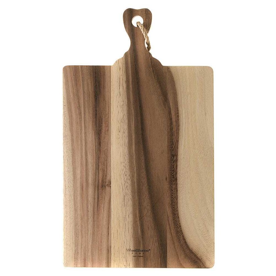 Wheel and Barrow Board Rectangle With Handle 45X26Cm | Chopping Boards