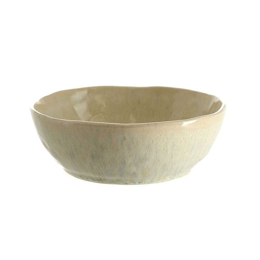 Wheel and Barrow Stoneware Bowl Matte Speckle Cream 14X5Cm | Stoneware