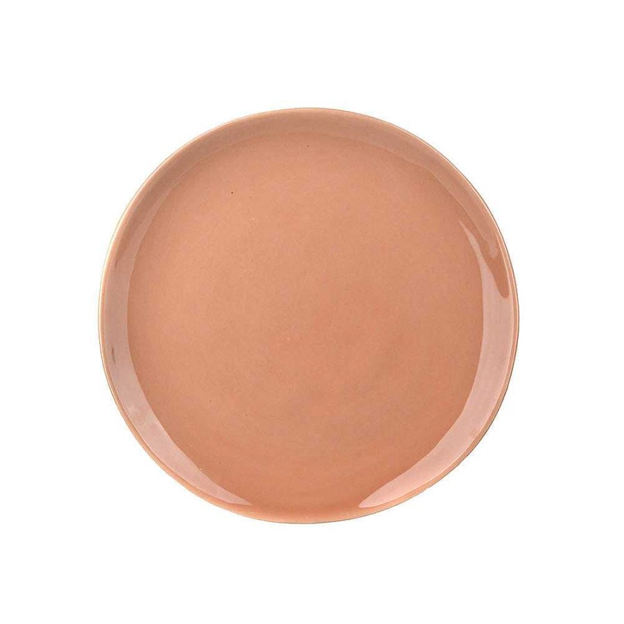 Wheel and Barrow Stoneware Side Plate Clay Pink 20Cm | Dinner Plates & Side Plates