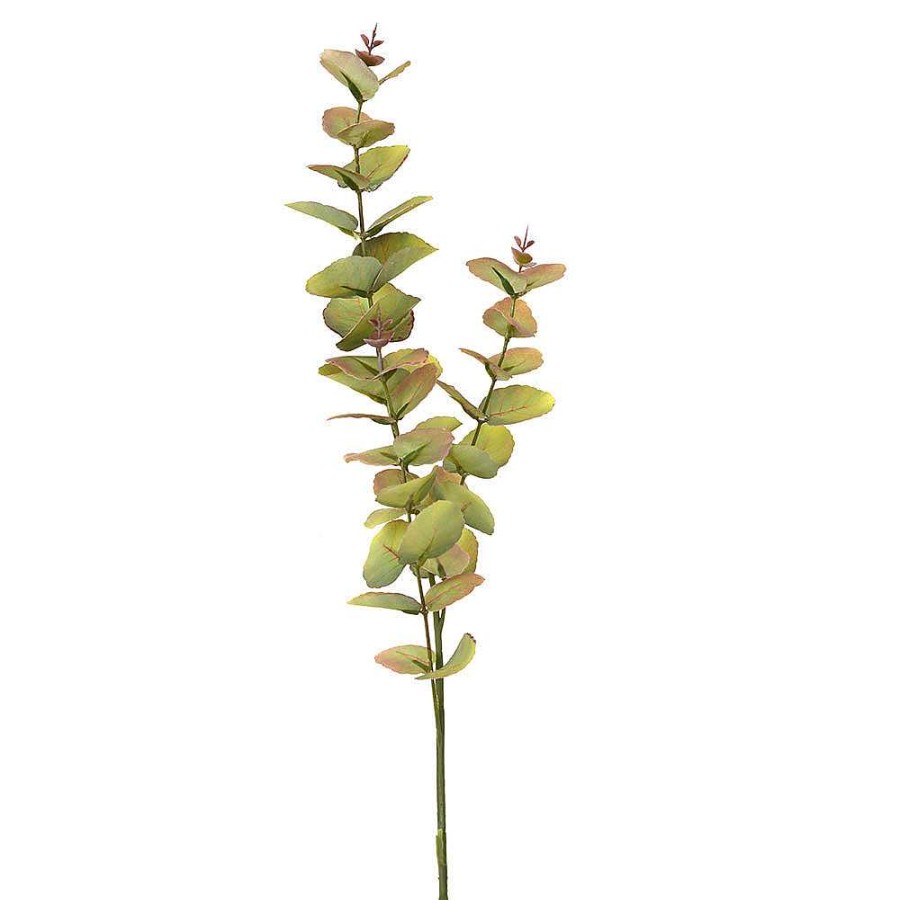 Wheel and Barrow Eucalyptus Single Stem 70Cm | Artificial Florals