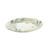 Wheel and Barrow Eucalyptus Round Plate 21Cm | Decorative Items