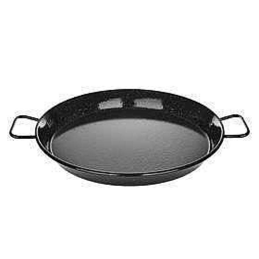 Wheel and Barrow Enamel Paella Pan 36Cm | Paella Pans & Accessories