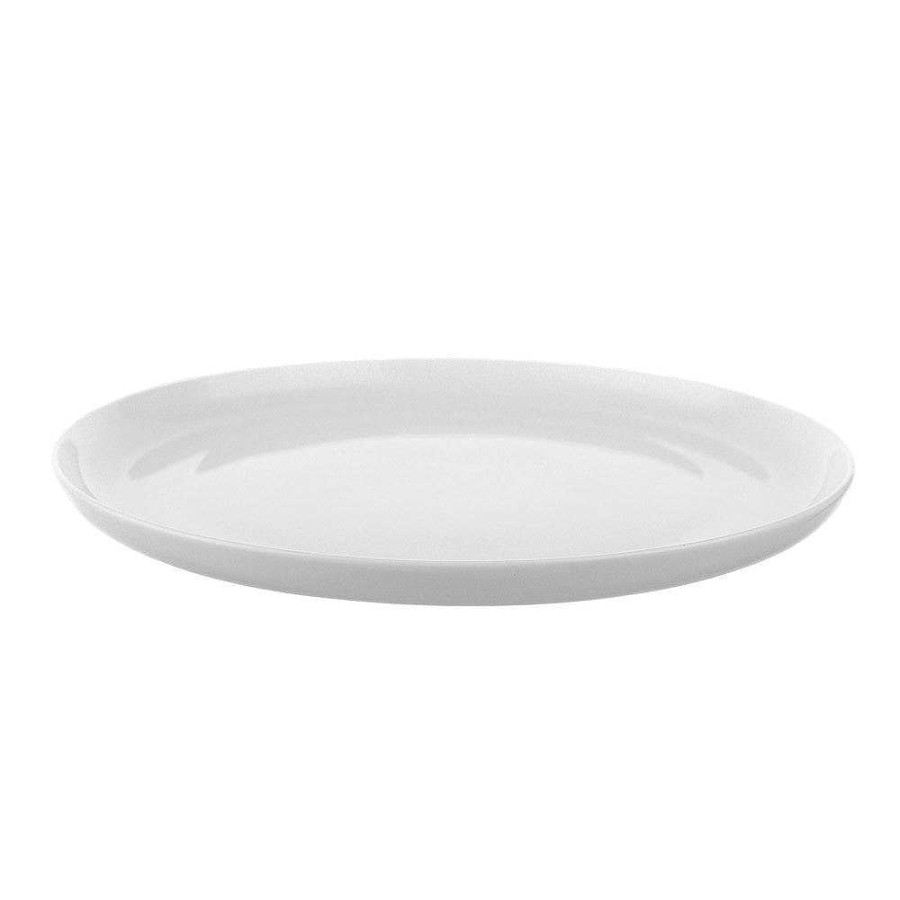 Wheel and Barrow Bone China Coupe Side Plate 20Cm | Bone China Coupe