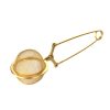 Wheel and Barrow Stainless Steel Tea Strainer Gold 4.5Cm | Accessories