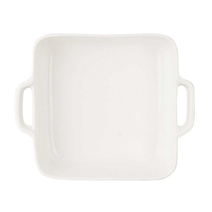 Wheel and Barrow Porcelain Baking Dish Square 25Cm | Slow Cooking