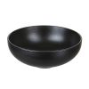 Wheel and Barrow Bowl Round Black 15.8X6Cm | Bowls