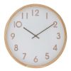 Wheel and Barrow Wall Clock Leonard Natural & White 41.5X41.5X5.5Cm | Decorative Items