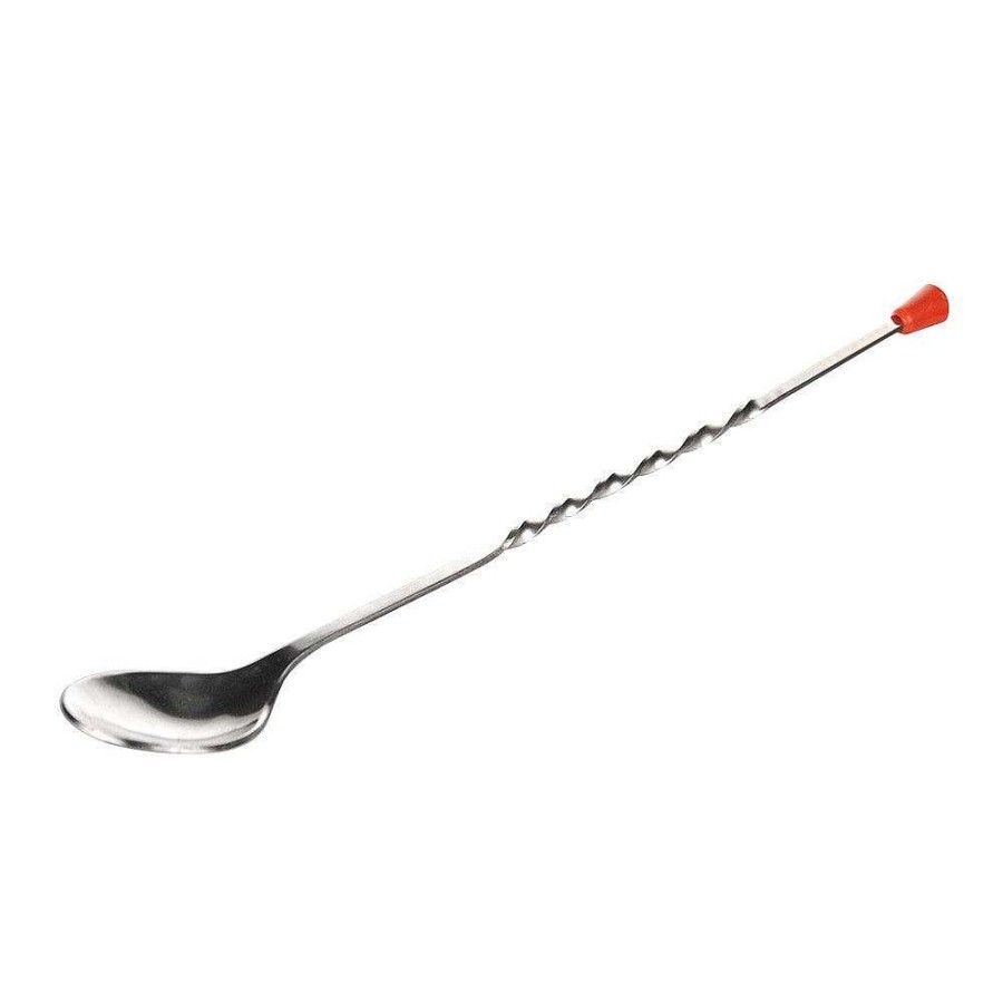 Wheel and Barrow Bar Spoon 33Cm Stainless Steel | Gin