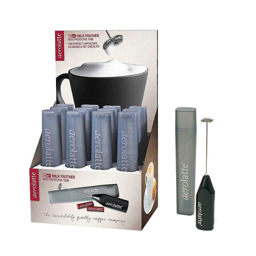 Wheel and Barrow Aerolatte Milk Frother With Case | Accessories