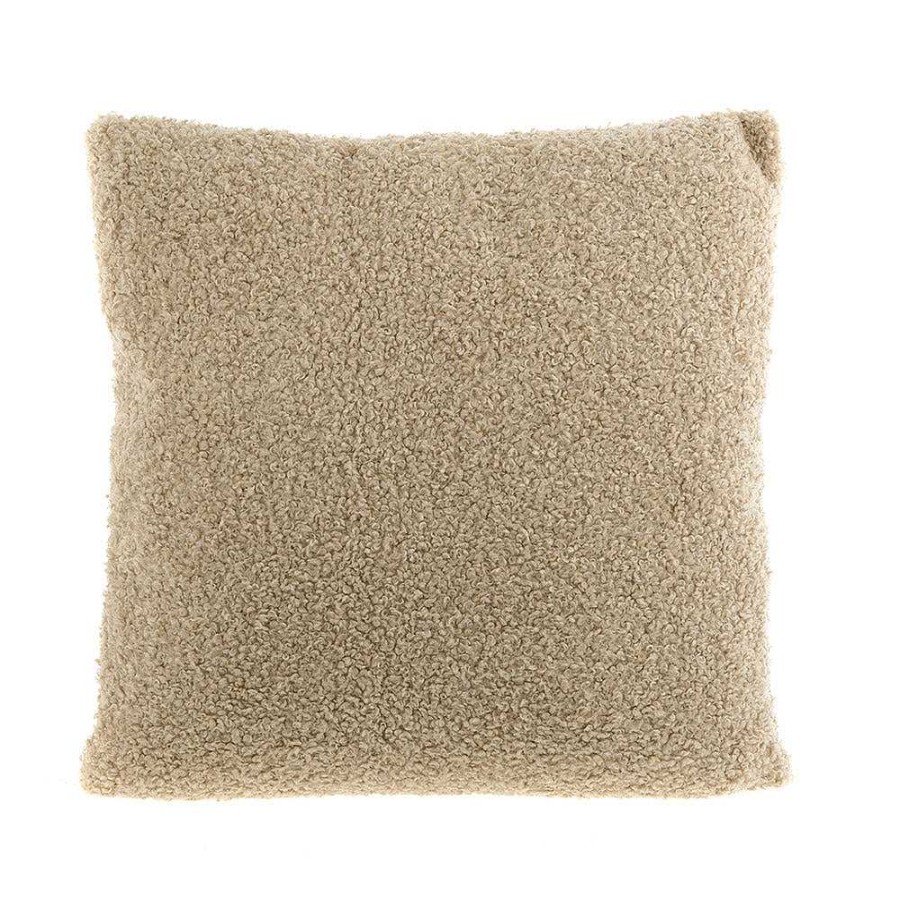 Wheel and Barrow Cushion Boucle Beige 50X50Cm | Cushions