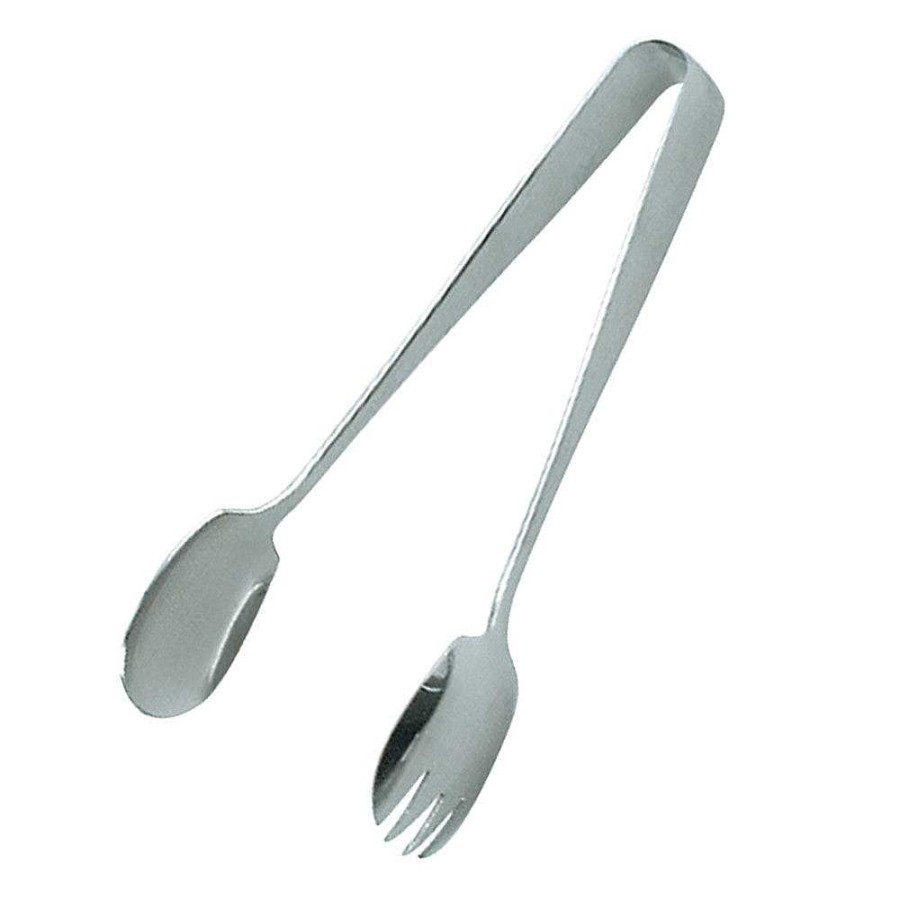 Wheel and Barrow Stainless Steel Salad Tongs | Cutlery