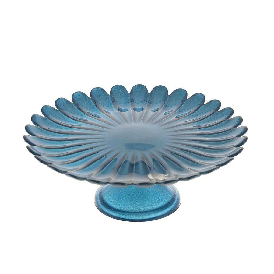 Wheel and Barrow Cake Stand Rola Cornflower Blue 21.5Cm | Cake Stands, Tiered Stands & Servers