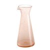 Wheel and Barrow Glass Carafe Bubble Rose Pink 985Ml | Pitchers, Carafes & Jugs