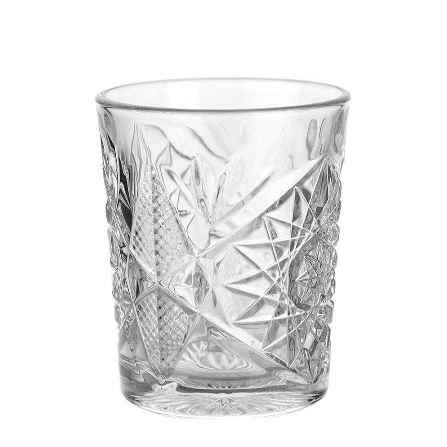 Wheel and Barrow Whisky Cut Glass Hobstar Dof 355Ml | Cut Glass Range