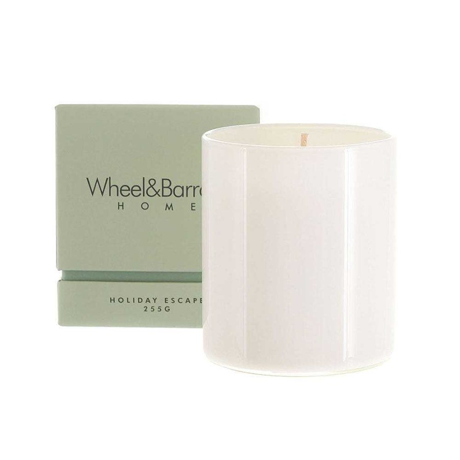 Wheel and Barrow Soy Candle Holiday Escape 255G | Candles & Home Fragrance