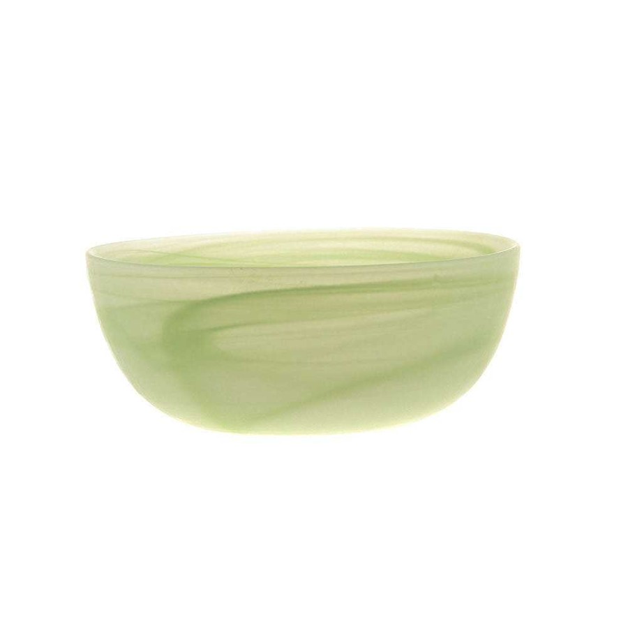 Wheel and Barrow Bowl Mint Green Alabaster 14Cm | Condiments