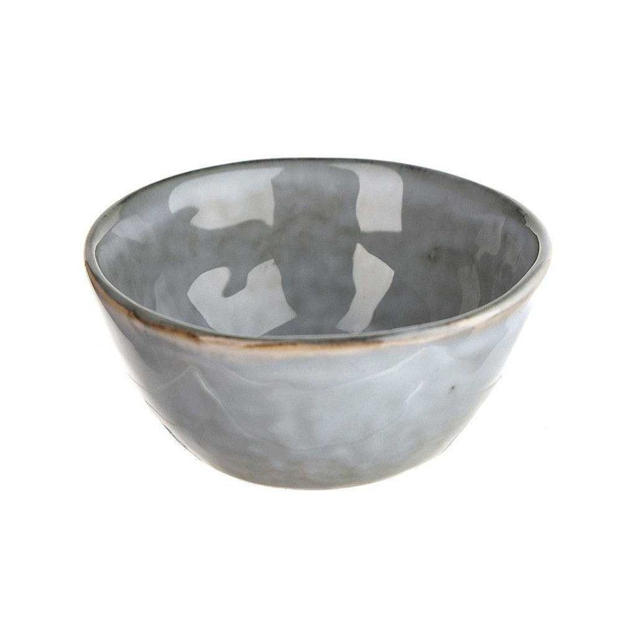 Wheel and Barrow Stoneware Dip Bowl Light Blue 8.5Cm | Condiments