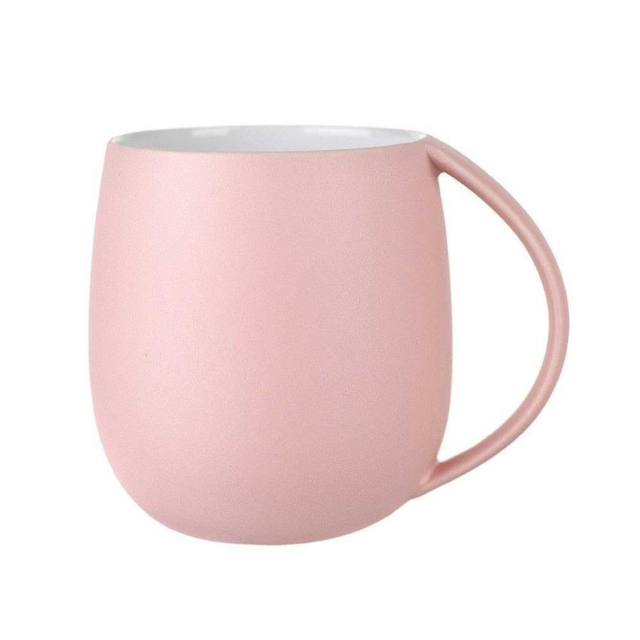 Wheel and Barrow Mug Matt Pink 400Ml | Coloured Mugs