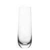 Wheel and Barrow Champagne Flute Stemless Clear 290Ml | Stemless Wine