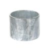 Wheel and Barrow Capiz Napkin Ring Pale Blue 3.5X4.5Cm | Napkin Rings