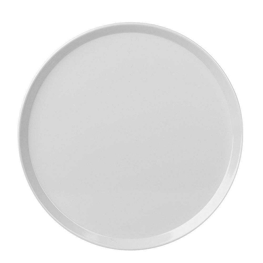 Wheel and Barrow Melamine Cake Plate 30Cm White | Melamine