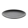 Wheel and Barrow Side Plate Round Black 20Cm | Bowls