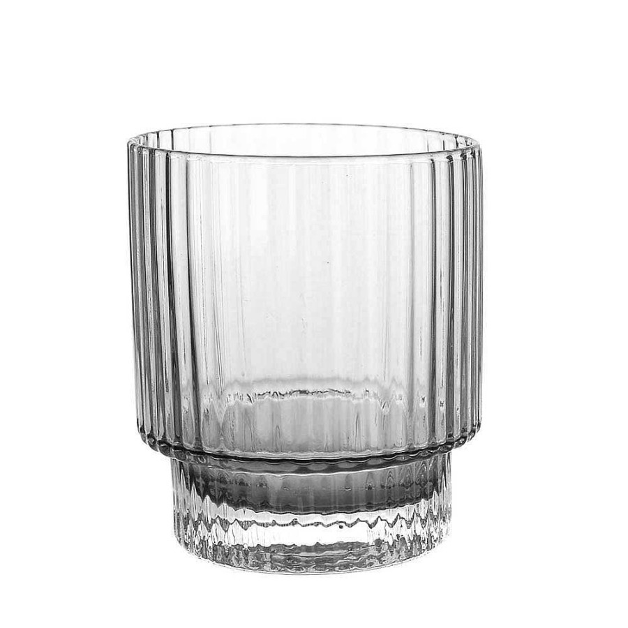 Wheel and Barrow Glass Tumbler Optic Clear 290Ml | Hiballs & Tumblers